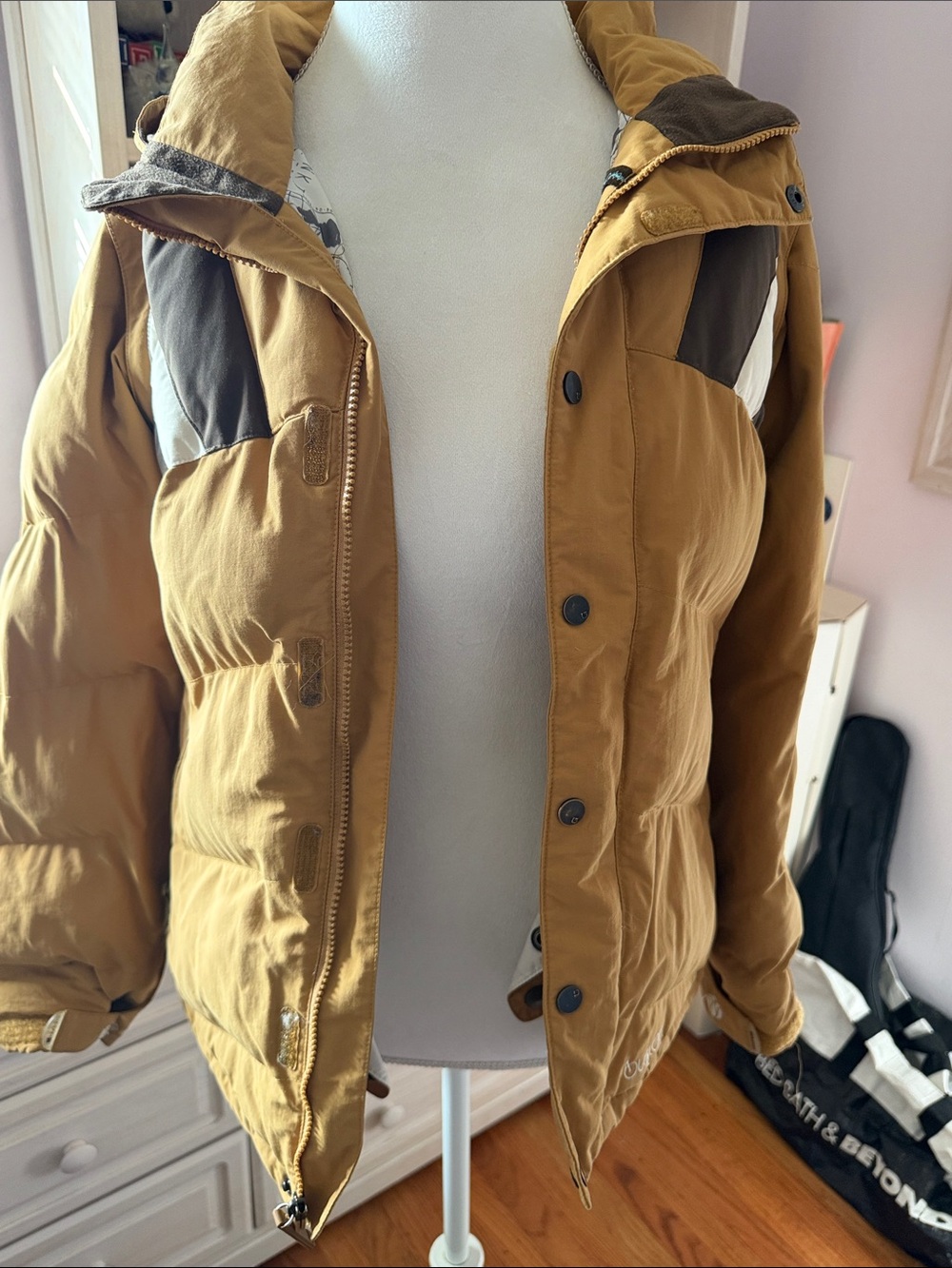 Woman’s Burton size M Mustard & Brown Ski Jacket